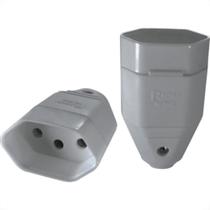 Pino Femea Radial 2P+T 20A Cinza 1501148 Pino Femea Radial 2P+T 20A Cinza 1501148