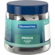 Pino Femea Tramon 2P 10A 949 Pote Branco/Preto - Kit C/24 Unidades Pino Femea Tramon 2P 10A 949 Pote Branco/Preto - Kit C/24 Unidades
