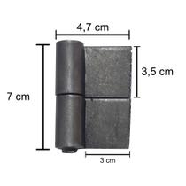 Pino Gonzo 7/8 C/ Aba - Polido Caixa C/10 Peças