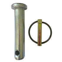 Pino Liso do Terceiro Ponto 1" x110mm com Pino Chaveta Quebra Dedo