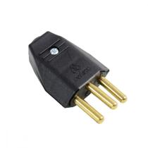 Pino Macho 2 Polos+Terra Perlex 20A Preto 1048Prc/10 - Kit C/10
