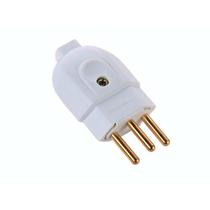 Pino Macho 3P 20A Branco - Uso Doméstico - Tramontina Pino Macho 3P 20A Branco - Uso Doméstico - Tramontina