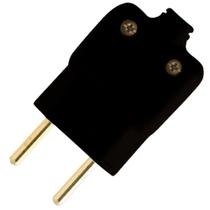 Pino Macho Ilumi Prensa Cabo 2P 10A/250V Preto - Embalagem com 10 Unidades Pino Macho Ilumi Prensa Cabo 2P 10A/250V Preto - Embalagem com 10 Unidades