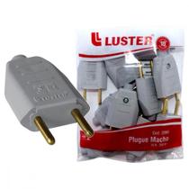 Pino Macho Luster 2 Polos 10A. Cinza 2060 - Kit C/10 Pecas