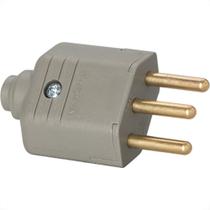 Pino Macho Margirus 2P+T 10A Cinza - Kit C/10 Unidades Pino Macho Margirus 2P+T 10A Cinza - Kit C/10 Unidades