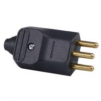 Pino Macho Margirus 2P+T 20A Pr - Kit C/10 Unidades