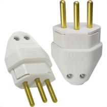 Pino Macho Radial 2P+T 20A Branco 1501141 Pino Macho Radial 2P+T 20A Branco 1501141