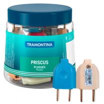 Pino Macho Tramontina 2 Polos 10A. Color Pote - Kit C/42 Pecas