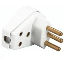 Pino Macho Triangular 2P T 250V/20A Cor: Branco Ref: 57402011 -TRAMONTINA
