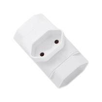 Pino Multiplicador 3 Saidas Ilumi 2p 10a 250v Branco 20x1 Sm