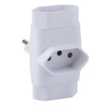 Pino Multiplicador Tripolar Tipo Benjamim Force Line Bivolt 1 Unidade