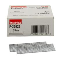 Pino P/ Pinador Tipo T Calibre 16 25mm Original Makita