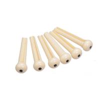 Pino Plástico Bolinha branca para Violão Kit com 6 Unid Nfe Pino Plástico Bolinha branca para Violão Kit com 6 Unid Nfe