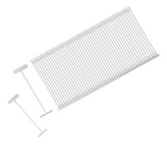 Pino Plástico Para Tag Anti Furto Fix Pin 19mm Com 5000