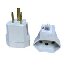 Pino Plug Adaptador Tripolar Reverso 2p+t 15a 250w