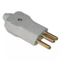 Pino plug macho 2p+t 10a cinza prensa cabo pld11-3cz mar girius