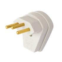 Pino Plugue 2P+T Prensa Cabo Fame 10A 1481 Cinza