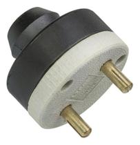 Pino plugue de porcelana bipolar 2 x 30a 380v Pino plugue de porcelana bipolar 2 x 30a 380v