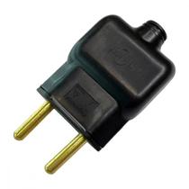 Pino Prensa Cabo Ilumi 2 Polos 20A. Preto 14031 . / Kit C/ 10 Peças Pino Prensa Cabo Ilumi 2 Polos 20A. Preto 14031 . / Kit C/ 10 Peças