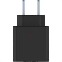 Pino Protetor De Tensao Qualitronix 2 Polos 10A. Preto - Qpp01P