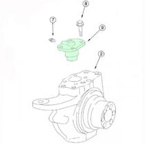 Pino superior tracao para retro 580l / 580m / 580n 4x4 122265a1 palmares