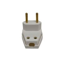 Pino Torto Plug Forte Mec-tronic 2p Nbr 14136 10a-250v Bivolt Pino Torto Plug Forte Mec-tronic 2p Nbr 14136 10a-250v Bivolt
