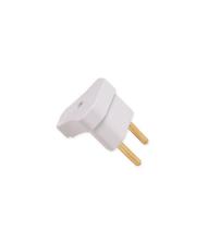 Pino Triangular Bipolar 2 P 10 A 250 V Branco Ilumi 1443 Pino Triangular Bipolar 2 P 10 A 250 V Branco Ilumi 1443