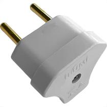 Pino Triangulo Ilumi 2 Polos 10A. Cinza - 1427Pct - Kit C/10 Pecas Pino Triangulo Ilumi 2 Polos 10A. Cinza - 1427Pct - Kit C/10 Pecas