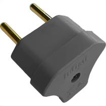 Pino Triangulo Ilumi 2 Polos 10A. Preto - 1428Pct - Kit C/10 Pecas Pino Triangulo Ilumi 2 Polos 10A. Preto - 1428Pct - Kit C/10 Pecas