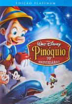 Pinoquio Edicaoo Platinum dvd Duplo com luva original lacrado