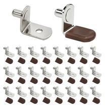 Pinos de Suporte para Prateleira RiseQuintador 5 mm em Metal em L, 50 un.