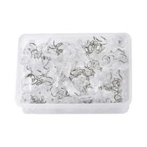 Pinos De Unha Transparentes Com Rosca 50/100 Peças, Fivela De Segurança De Plástico Para Fixação De