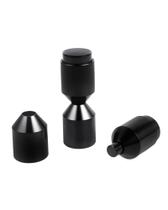 Pinos magnéticos para flange de dois furos CNRAQR, ferro industrial, 5/16" a 7/8"