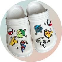 Pins Botons Pokémon 5 Peças Variadas Uso enfeite Lindo Sapato Pins Botons Pokémon 5 Peças Variadas Uso enfeite Lindo Sapato
