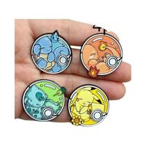 Pins De Esmalte De Anime Da Moda, 4 Peças, Broches De Personagens De Desenho Animado, Joias Para Pins De Esmalte De Anime Da Moda, 4 Peças, Broches De Personagens De Desenho Animado, Joias Para