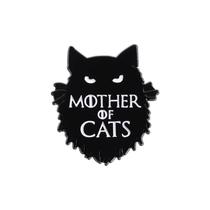 Pins De Esmalte E Broches De Gatinhos Com Tema Gema Mãe Das Gatas, Estilo Sombrio E Sinistro, Joias Pins De Esmalte E Broches De Gatinhos Com Tema Gema Mãe Das Gatas, Estilo Sombrio E Sinistro, Joias