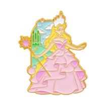 Pins De Esmalte E Broches De Lapela Infantis Com Desenhos Animados Fofos De Bruxa E Princesa Anime,