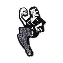 Pins De Esmalte E Broches De Metal De Halloween Com Tema De Monstros De Filmes De Terror E Meninas, Pins De Esmalte E Broches De Metal De Halloween Com Tema De Monstros De Filmes De Terror E Meninas,