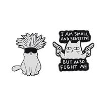 Pins De Metal Sestini Studio - Gatos 2