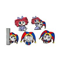 Pins Mágicos Criativos E Fofos Em Liga Metálica, 5 Peças, Personagens Personalizados, Emblemas De Pins Mágicos Criativos E Fofos Em Liga Metálica, 5 Peças, Personagens Personalizados, Emblemas De