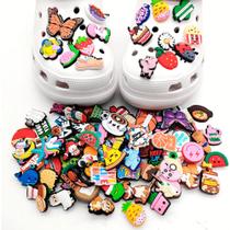 Pins Para Babuche Papete Botons Decoração Fivela Aleatórios Kit 100