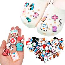 Pins Para Babuche Papete Botons Medicina Decoração Sortidos Kit 7