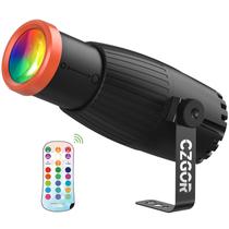 Pinspot Light Cagor 18W RGBW 4 em 1 LED com controle remoto