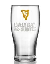Pint Glass Guinness Tulip, 590 ml, mercadoria oficial do Lovely Day