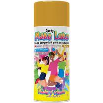 Pinta Cabelo 120ML Make Loko Brilho Dourado Display com 12