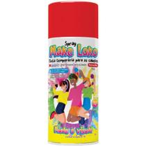 Pinta Cabelo 120ML Make Loko Vermelho - Display com 12 Unidades