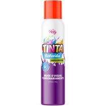 Pinta Cabelo 150ML Vermelho Neon Caixa com 12 Unidades