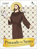 Pintando o santo Pintando o santo