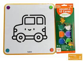 Pinte e Apague Aquarela Babebi Brinquedo Infantil Educativo Pinte e Apague Aquarela Babebi Brinquedo Infantil Educativo