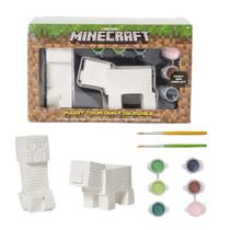 Pinte seu próprio conjunto de figuras Minecraft Reuben Creeper